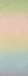 Lana Grossa COTONELLA Farb-Nr. 1, Pastellgrün/-rosa/Beige/Pastellblau/Graulila 100g
