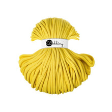 Lade das Bild in den Galerie-Viewer, Bobbiny Flechtkordel Canary Yellow 3mm 100m