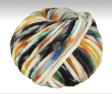 Lade das Bild in den Galerie-Viewer, Lana Grossa Confetti Rohweiß/Rost/Petrol/Anthrazit/Orange Nr.7