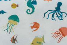 Lade das Bild in den Galerie-Viewer, Homedeco Canvas Fester Baumwollstoff Unter Wasserwelt