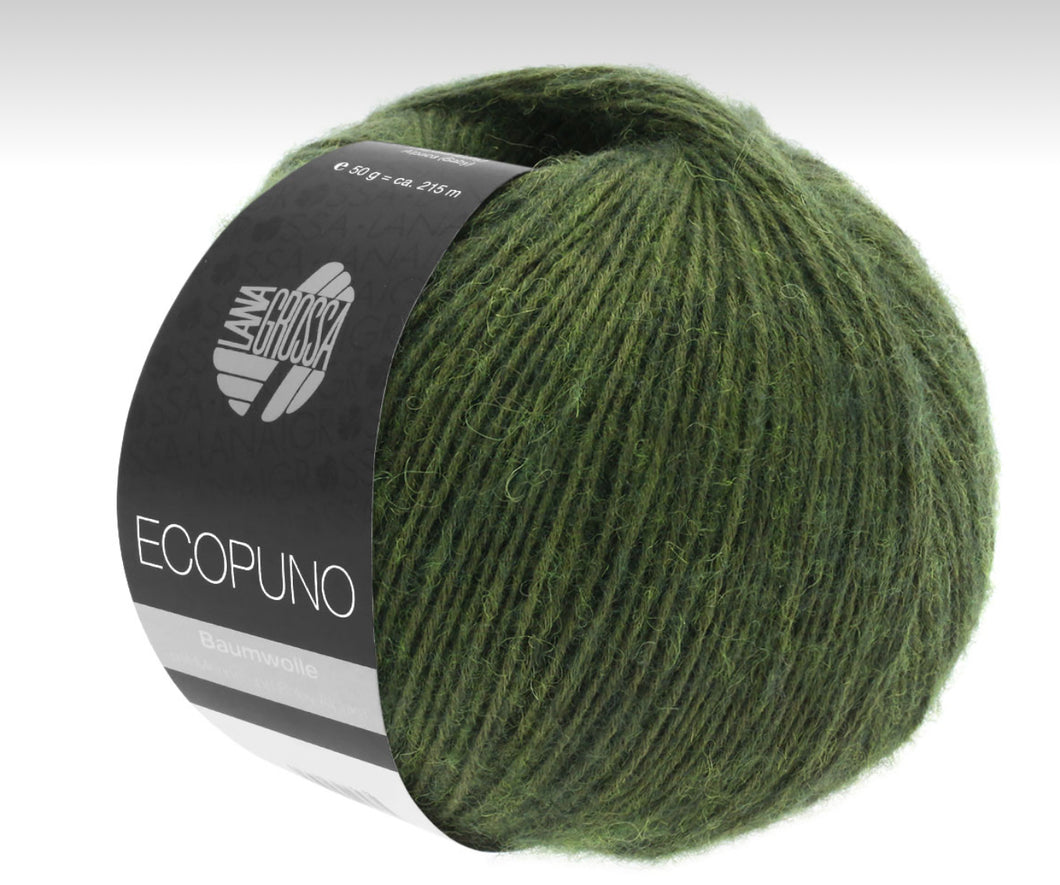Lana Grossa Ecopuno grün loden Nr. 1