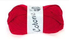Lade das Bild in den Galerie-Viewer, Lana Grossa Cotone rot Nr.18