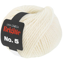 Lade das Bild in den Galerie-Viewer, Lana Grossa Brigitte No. 5 Nature Weiß Nr. 1