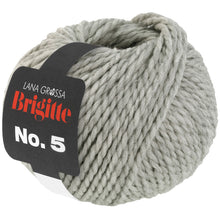 Lade das Bild in den Galerie-Viewer, Lana Grossa Brigitte No. 5 Nature Hellgrau Nr. 8