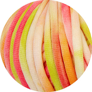 Lana Grossa Gelato Farb-Nr. 2, Creme/Rosa/Orange/Pink/Zitrusgelb 100g