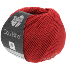 Lade das Bild in den Galerie-Viewer, Lana Grossa Cool Wool Dunkelrot 0514