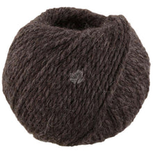 Lade das Bild in den Galerie-Viewer, Lana Grossa Natural Lama Chunky Schwarzbraun Nr. 015