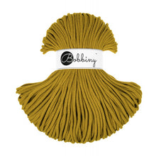 Lade das Bild in den Galerie-Viewer, Bobbiny Flechtkordel Spicy Yellow 5mm 100m