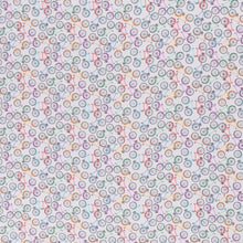 Lade das Bild in den Galerie-Viewer, Baumwollstoff Fahrräder weiß