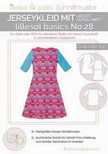 Lade das Bild in den Galerie-Viewer, Lillesol - Jerseykleid mit Uboot-Ausschnitt basics No.28