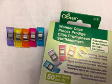 Lade das Bild in den Galerie-Viewer, Clover Stoffklammern 1 Stk. orange