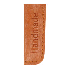 Lade das Bild in den Galerie-Viewer, Kordelenden "handmade" groß braun