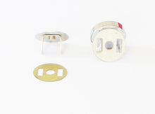 Lade das Bild in den Galerie-Viewer, Magnet-Verschluss 14mm silber