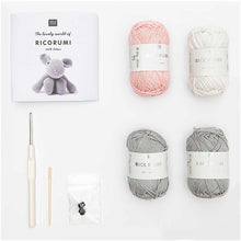 Lade das Bild in den Galerie-Viewer, Rico Design Ricorumi Baumwoll-Häkelset Hase