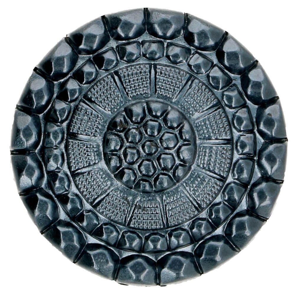 Knopf Zeelandknopf-Muster 28mm blau