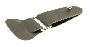 Taschenverschluss grau