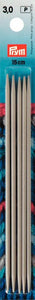 Prym Strumpfstricknadeln Alu 3,00mm 15cm