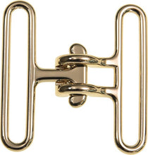 Lade das Bild in den Galerie-Viewer, Gürtelschnalle 50mm gold