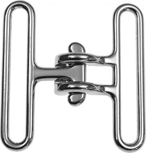 Lade das Bild in den Galerie-Viewer, Gürtelschnalle 50mm silber