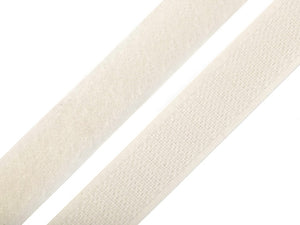 Klettband 20mm creme Hakenband