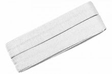 Lade das Bild in den Galerie-Viewer, Jersey-Schrägband Viskose 3 Meter weiß Nr. 300