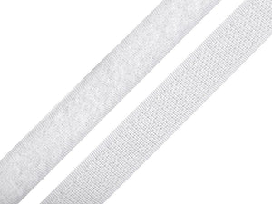 Klettband 16mm weiß Flauschband