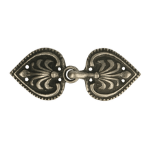 Lade das Bild in den Galerie-Viewer, Verschluss für Strickware silber