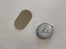 Lade das Bild in den Galerie-Viewer, Gurtbandenden rund zum Aufbügeln 40mm sand