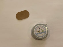 Lade das Bild in den Galerie-Viewer, Gurtbandenden rund zum Aufbügeln 25mm camel