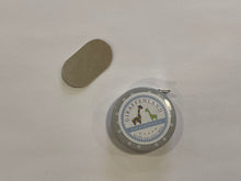 Lade das Bild in den Galerie-Viewer, Gurtbandenden rund zum Aufbügeln 25mm sand