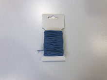 Lade das Bild in den Galerie-Viewer, Gummikordel soft cord 2mm jeansblau 10m