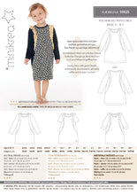 Lade das Bild in den Galerie-Viewer, Minikrea - Kleid mit Rüschen 50025