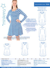 Lade das Bild in den Galerie-Viewer, Minikrea - Raglan Kleid 70044