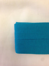 Lade das Bild in den Galerie-Viewer, Jersey-Schrägband Viskose 3 Meter türkis dunkeltürkis Nr. 472