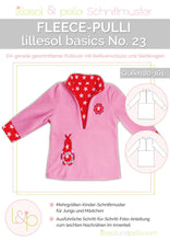 Lade das Bild in den Galerie-Viewer, Lillesol - Fleece-Pulli basics No.23