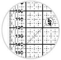 Lade das Bild in den Galerie-Viewer, Universal-Lineal 60x16cm