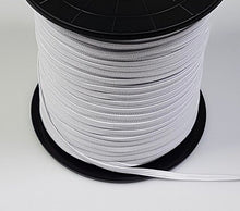 Lade das Bild in den Galerie-Viewer, Flachgummi weiß 6mm breit 10m