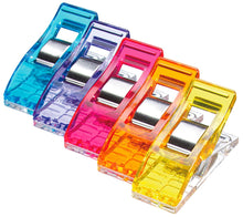 Lade das Bild in den Galerie-Viewer, Clover Stoffklammern 50 Stk. bunt