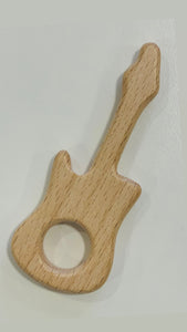 Holz Gitarre hellbraun