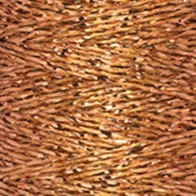 Lade das Bild in den Galerie-Viewer, Gütermann Metalleffekt-Faden 50m kupfer Nr. 0036