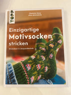 Einzigartige Motivsocken stricken