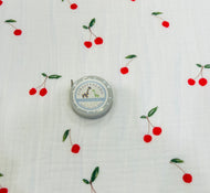 Musselin Double Gauze Kirschen