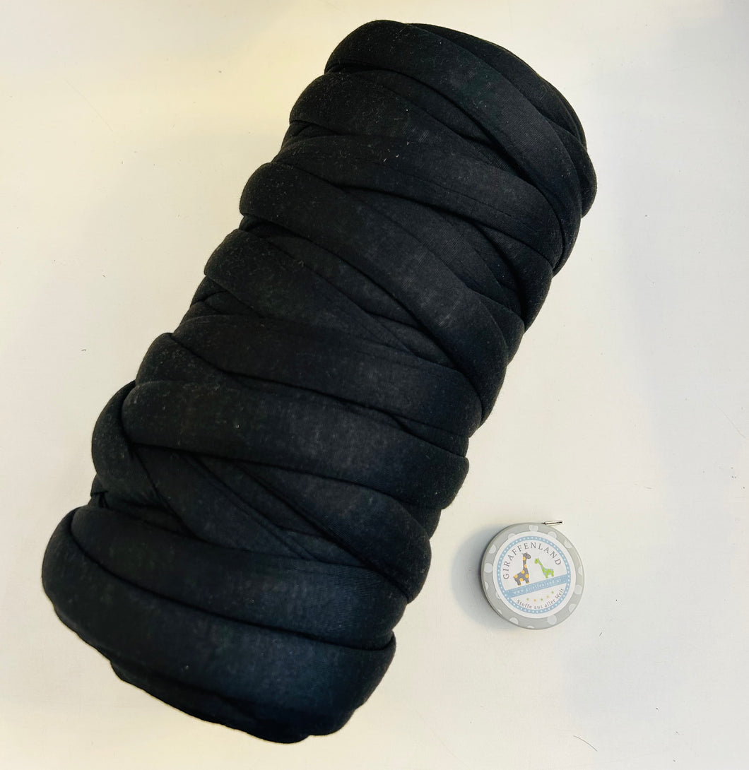 Handstrickgarn schwarz Premium Giraffenland 1kg
