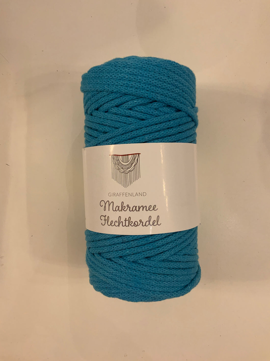 Giraffenland 5mm Flechtkordel, G280 türkis aqua