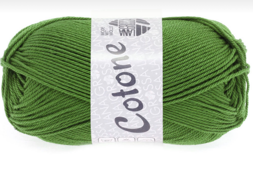 Lana Grossa Cotone grün Farngrün Nr. 54