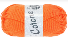 Lade das Bild in den Galerie-Viewer, Lana Grossa Cotone Neonorange Nr.219
