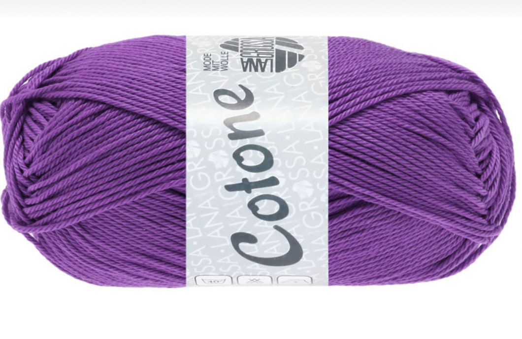 Lana Grossa Cotone Lavendel lila Nr. 132