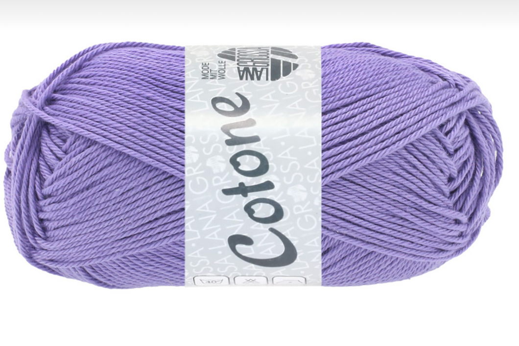 Lana Grossa Cotone Lila Nr. 124