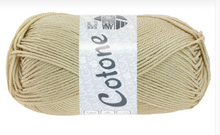 Lade das Bild in den Galerie-Viewer, Lana Grossa Cotone Hellbeige Nr. 115
