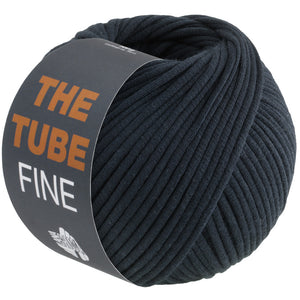 Lana Grossa The Tube Fine Farb-Nr. 116, schwarz 100g